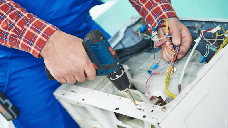 Kiraz Westinghouse Westinghouse çamaşır makinesi kart tamiri – Su almama arızası orijinal parça ile giderildi. - Teknik servis örneği